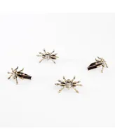 Saro Lifestyle Spider Napkin Ring, Set of 4