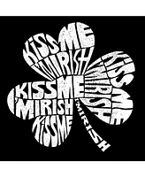 La Pop Art Men's Premium Word T-Shirt - Kiss Me I'M Irish