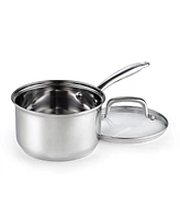 Cook N Home 3-Quart Stainless Steel Saucepan with Lid