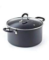 Cook N Home 6-Quart Professional Hard Anodized Nonstick Casserole Dutch Oven Stockpot With Lid