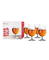 Spiegelau Beer Classics Tulip Glasses, Set of 4, 15.5 Oz