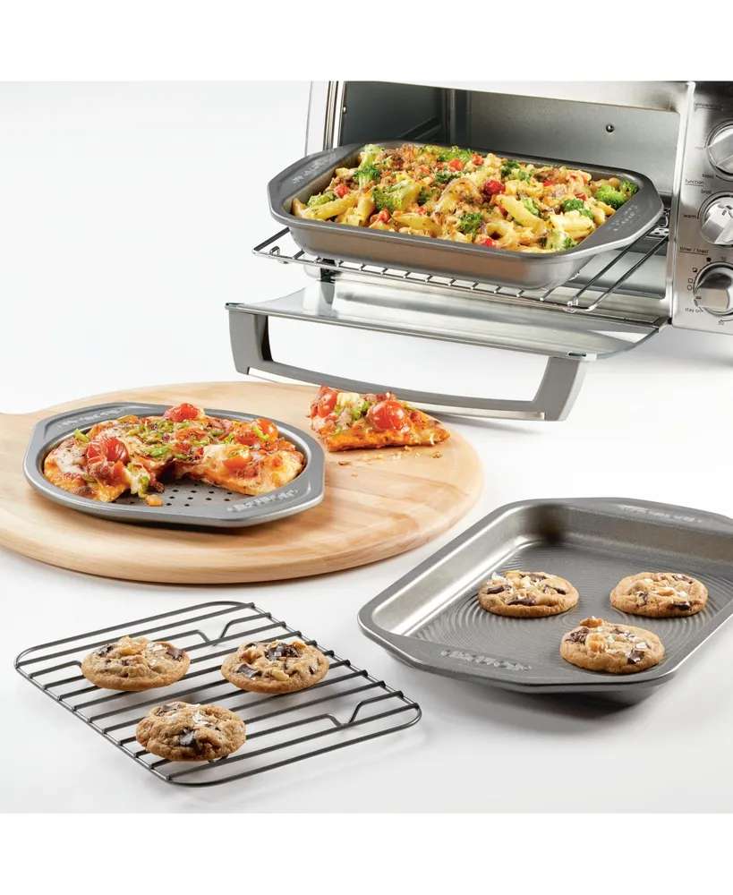 Circulon Total Nonstick Toaster Oven & Personal Pizza Pan 4-Pc. Baking Set