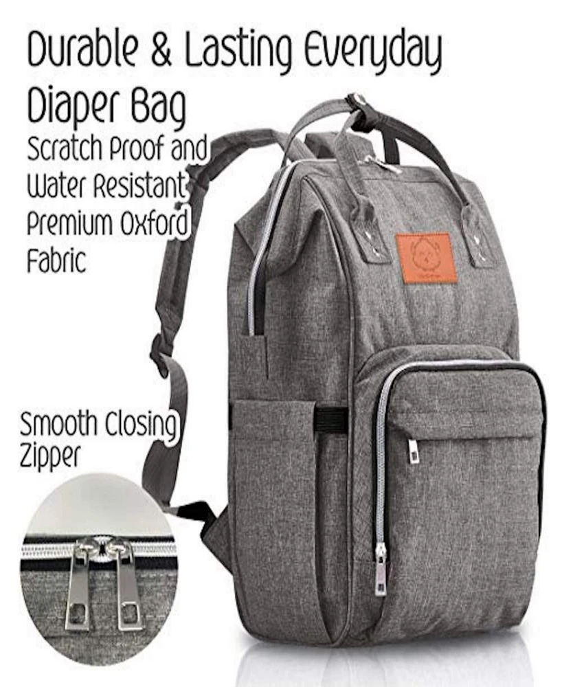 KeaBabies Original Diaper Bag Backpack