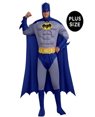 Buy Seasons Men's Batman Brave and Bold Deluxe Muscle Chest Plus Costume