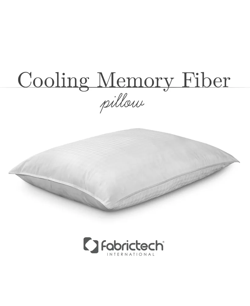 Fabric Tech Cooling Memory Fiber Pillow