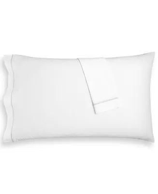 Closeout! Hotel Collection Italian Percale 100% Cotton Pillowcase Pair, Standard, Created for Macy's