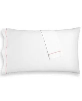 Closeout! Hotel Collection Italian Percale 100% Cotton Pillowcase Pair, King, Created for Macy's