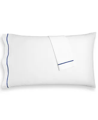 Closeout! Hotel Collection Italian Percale 100% Cotton Pillowcase Pair, King, Created for Macy's