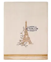 Avanti Paris Botanique Embroidered Cotton Bath Towel, 27" x 50"