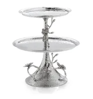 Michael Aram White Orchid 2-Tier Etagere