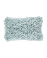 Saro Lifestyle Mongolian Faux Fur Decorative Pillow