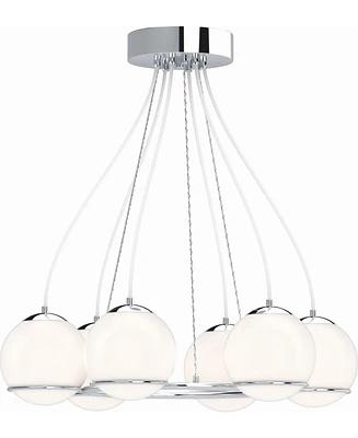 Volume Lighting Preston Led 6-Light Hanging Chandelier