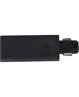 Volume Lighting Live End Connector/Conduit Connector 120V 2-Circuit/1-Neutral Track Systems