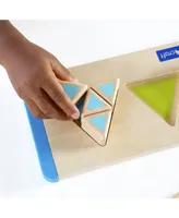 Guidecraft Starter Triangle Fractions - Multi