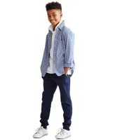 Polo Ralph Lauren Big Boys Gingham Cotton Poplin Shirt