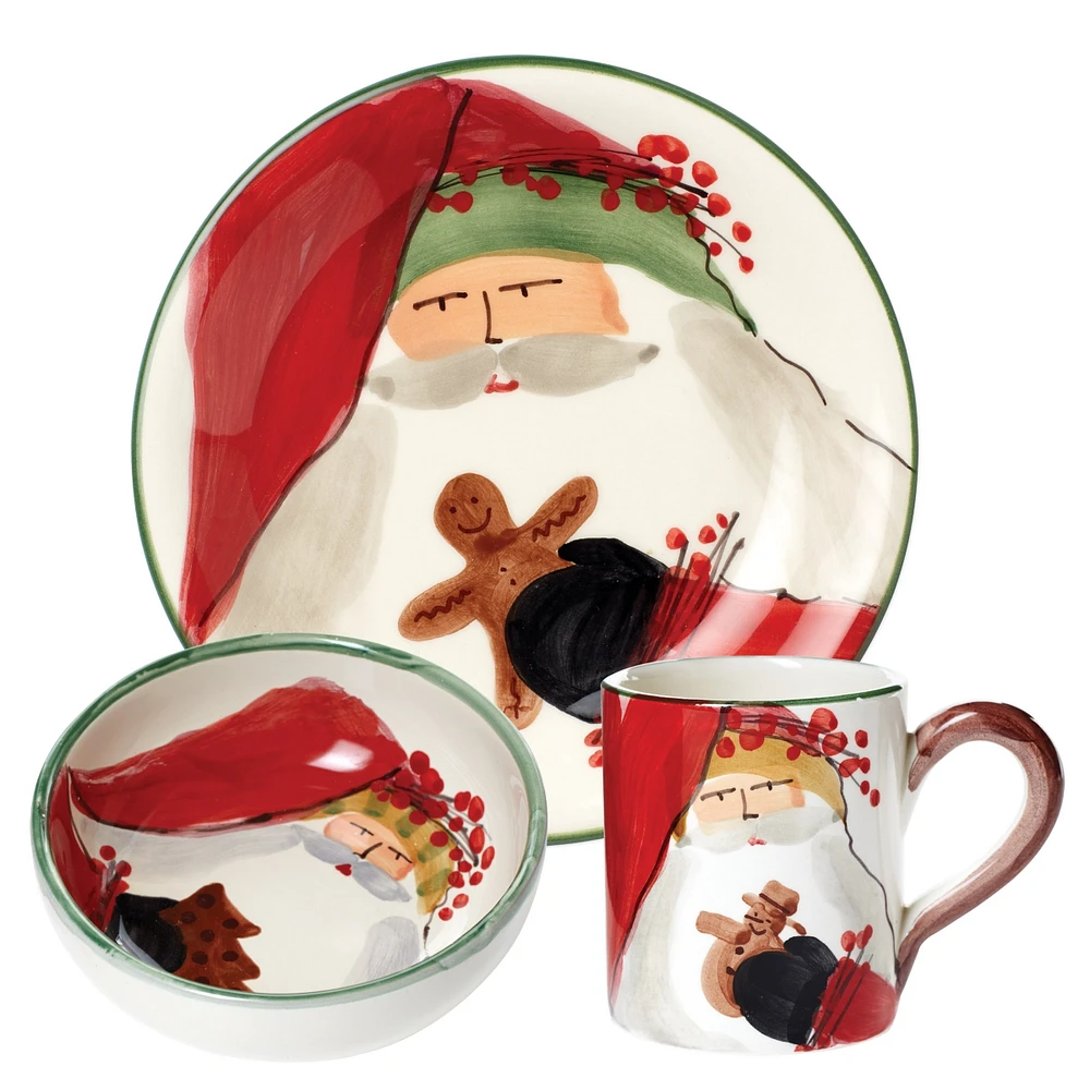 Vietri Old St. Nick Bambini Set