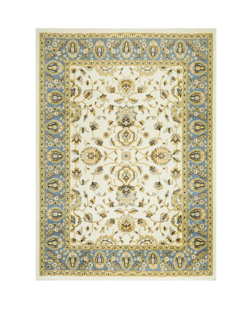 Global Rug Designs Vision VIS09 Ivory 5'2" x 7'2" Area Rug