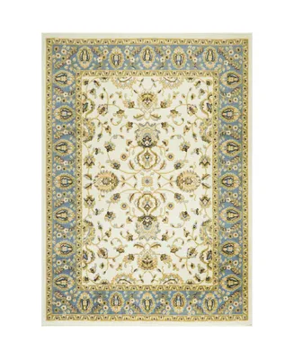 Global Rug Designs Vision VIS09 Ivory 5'2" x 7'2" Area Rug