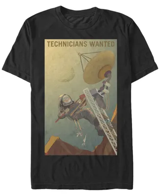 Nasa Men's Mars Technicians Wanted Short Sleeve T-Shirt
