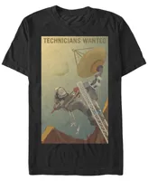 Nasa Men's Mars Technicians Wanted Short Sleeve T-Shirt