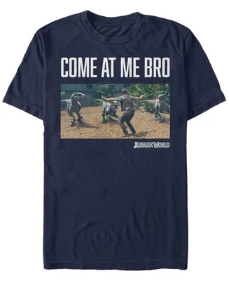 Jurassic World Men's Come At Me Bro Short Sleeve T-Shirt
