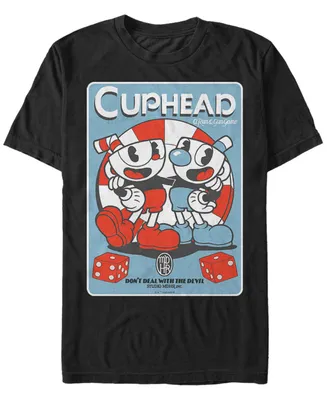 Cuphead Men's And Mugman Don't Deal With The Devil Short Sleeve T-Shirt