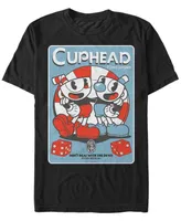 Cuphead Men's And Mugman Don't Deal With The Devil Short Sleeve T-Shirt