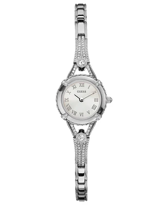 Guess Watch, Women's Silver Tone Bracelet 22mm U0135L1