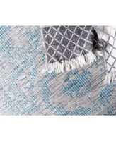 Bayshore Home Pashio Pas8 Light Aqua Area Rug Collection