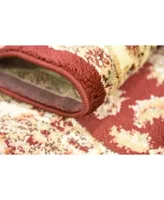 Bayshore Home Passage Psg5 Red Area Rug Collection