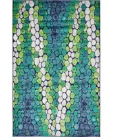 Bayshore Home Politan Pol3 Light Green Area Rug Collection