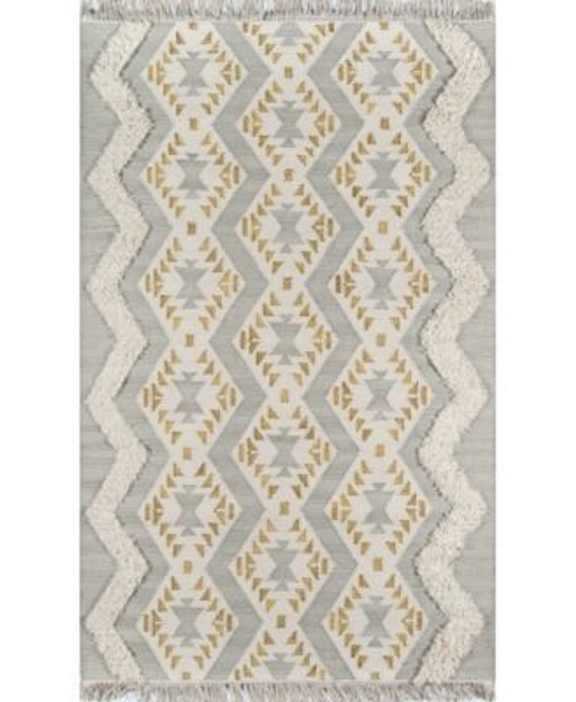Novogratz Indio Ind 1 Gray Area Rug Collection