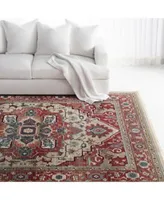 Lauren Ralph Lauren Quentin Lrl1298c Red Beige Area Rug Collection