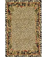 Bayshore Home Maasai Mss1 Ivory Area Rug Collection