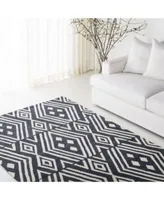 Lauren Ralph Lauren Imani Geometric Lrl6609n Slate Area Rug Collection