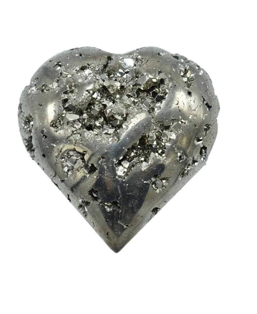 Nature's Decorations - Medium Pyrite Heart