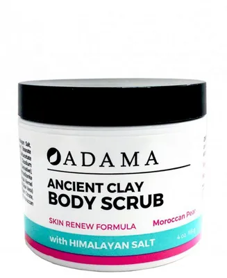 Zion Health Body Scrub with Sea Salt, Moroccan Pear, 4 oz