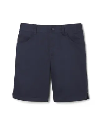French Toast Big Girls Pull-on Twill Short