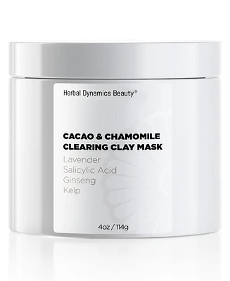 Herbal Dynamics Beauty Cacao and Chamomile Clearing Clay Mask