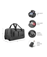 Solo New York Leroy Carry-On Rolling Duffel Bag