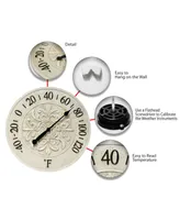 Infinity Instruments Round Wall Thermometer