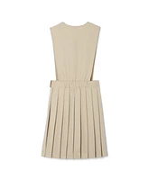 French Toast Big Girls V-Neck Pleated Jumper