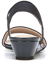LifeStride Women's Yolo Ankle Strap Wedge Sandals