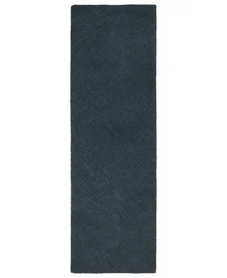 Kaleen Textura TXT06-10 Denim 2'6" x 8' Runner Rug