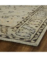 Kaleen Herrera HRA03-102 Pewter Green 2' x 3' Area Rug