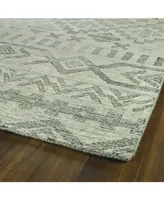 Kaleen Palladian PDN04-77 Silver 2'6" x 8' Runner Rug