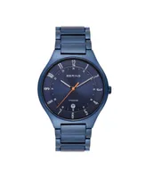 Bering Men's Blue Titanium Bracelet Watch 39mm