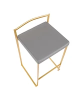 Fuji Gold Counter Stool, Set of 2