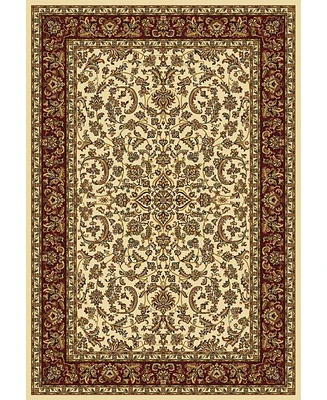 Closeout! Km Home 1318/1512/Ivory Navelli Ivory/ Cream 7'9" x 11'6" Area Rug