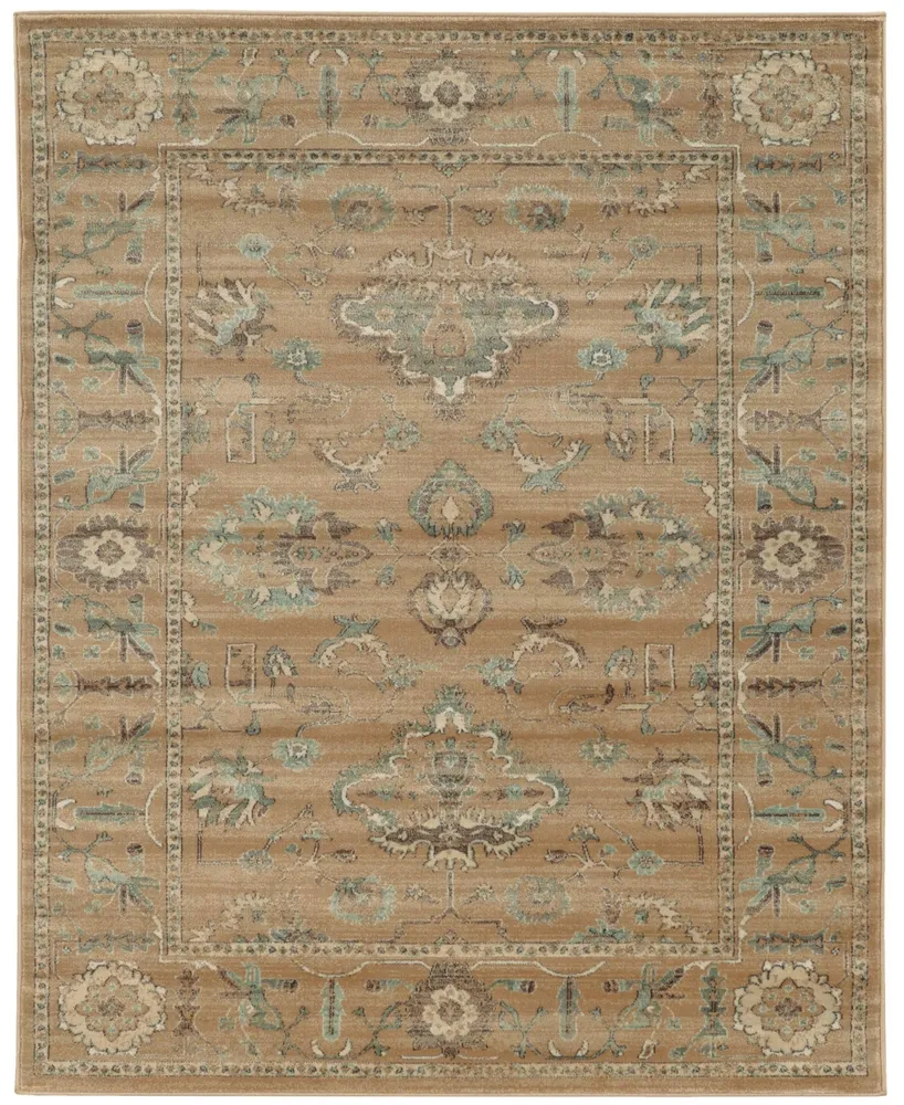 Closeout! Km Home /0010/Beige Cantu Beige 3'3" x 4'11" Area Rug